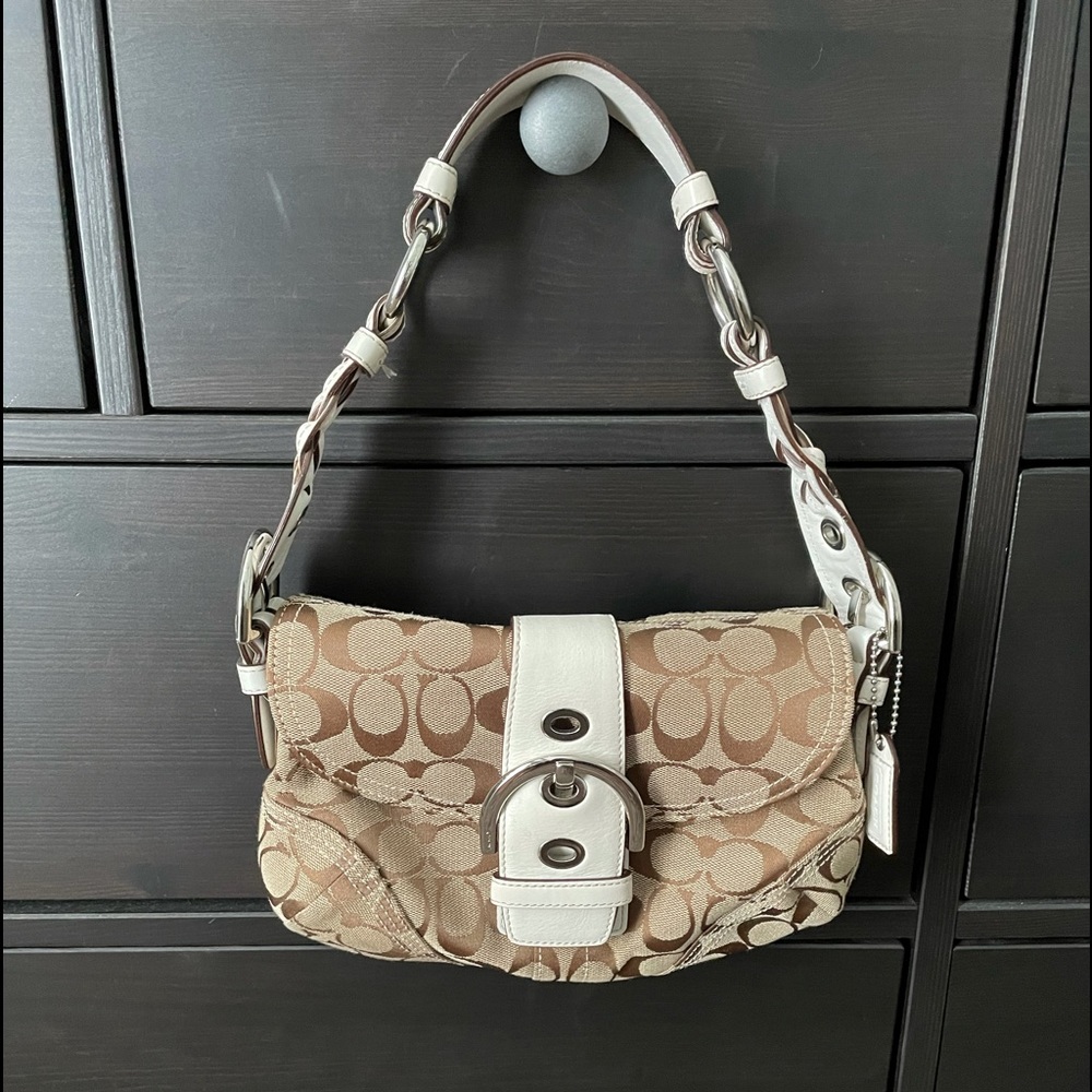 Small Coach buckle purse